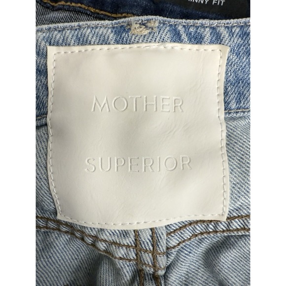 * Mother Superior Jeans Womens 26 The Spinner Cargo Nerdy / Let's Bounce - Picture 6 of 16
